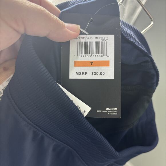 NEW! Under Armour Navy Joggers - Picture 5 of 6